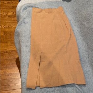 High waisted sweater skirt!